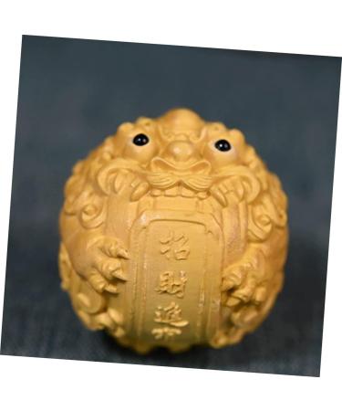 Chinese Decor Wooden Massage Ball Tool - Hand Massage Device & Fitness Globe for Relaxation - Buy Online on GoSupps.com