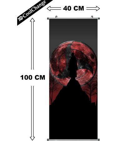 CosplayStudio Large Naruto Roll Picture / Kakemono Fabric Poster 100 x 40 cm Motif: Itachi Uchiha Picture 2. - Buy Online on GoSupps.com