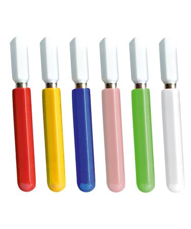 Ear cleaner ear cleaner with metal loop plastic handle and protective cover 1 pc. color-sorted