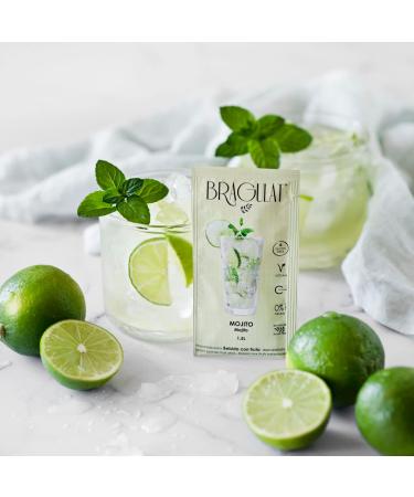  BRAGULAT BRAGULAT Mojito Flavored Fruit Drink | Instant Powdered Drinks and Refreshments | Sugar-Free Flavors with Fruit Vitamin C and B12 | Mojito Flavored Water | 15 Sachets - Buy Online on GoSupps.com