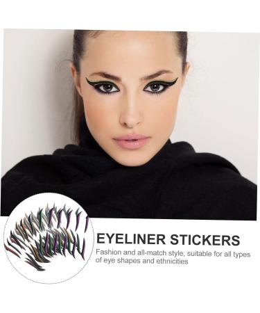 FOMIYES 320 Pairs Eyeliner Stich Stickers Double Eyelid Tapes Eye Makeup Eyelid Stickers Plastic - Buy Online on GoSupps.com