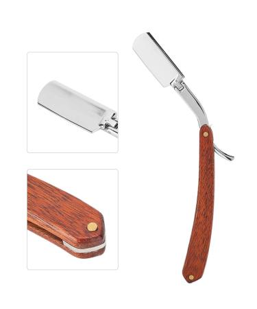 Traditional Bare Traser - Professional Men's Shaving Apparatus Foldable Razor with Wooden Handle | Sapiens - Buy Online on GoSupps.com