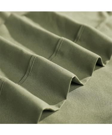 Casilva Sheets Casilva Self Cleaning Sheets Casilva Eucalyptus Sheets Cooling Breathable Silky Soft 16-Inch Deep Pockets - 4-Piece Bedding Set (Green Full) Green Full - Buy Online on GoSupps.com