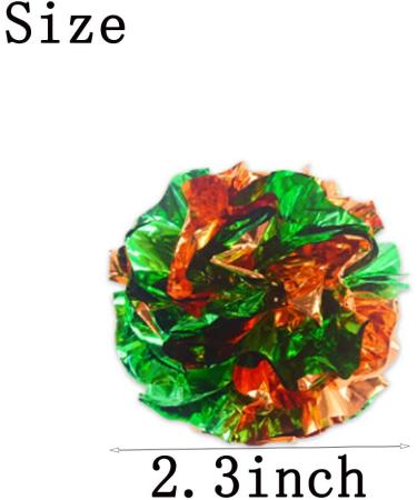 16 Pack Mylar Crinkle Balls for Cats - Interactive Cat Toys for Endless Fun - Buy Online on GoSupps.com