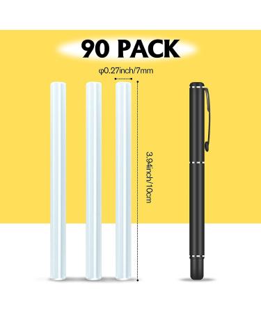 SHJADE 90 Count Mini Clear Hot Glue Gun Sticks - 4 x 0.27 - Crafting, DIY, Home Repair - Buy Online on GoSupps.com