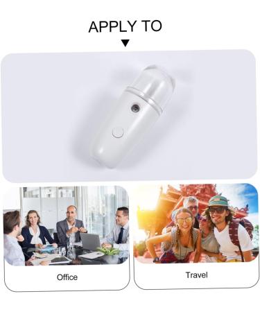 CANIGHT 1 Set Spray Hydrating Apparatus Pore Cool Mist Sprayer Face Steamer for Facial Lash Plastic White - Buy Online on GoSupps.com