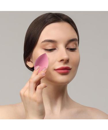 demaxiyad Makeup Sponge Set Blending Sponge & Makeup Sponge Set | Versatile Powder Puff & Beauty Sponge Wet & Dry Use for Birthday New Year Pink - Buy Online on GoSupps.com