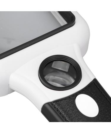 5X 45X Handheld Magnifying Glass with Light Led Magnifier for Reading Reading Checking Money Identifying Jewellery Relics Magnifier with 3LED 1UV Lights for Seniors - Buy Online on GoSupps.com