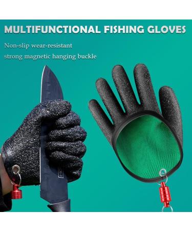 Waterproof Anti-Cut Fishing Gloves for Predatory Fish - 2 Piece Set with Magnetic Closure | International Shipping - Buy Online on GoSupps.com