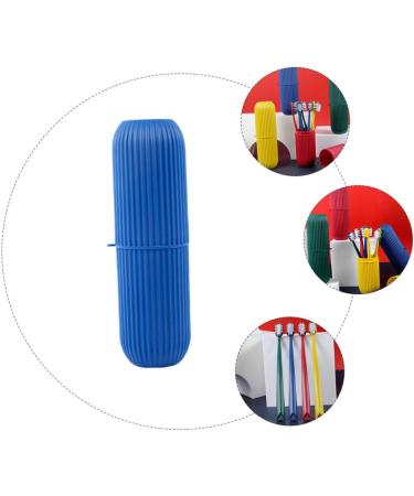 Gleavi Toothbrush Holder - Travel-Friendly Toothbrush Sleeves for Adults & Kids - Blue Tooth Hygiene Solution (1 Pack) - Buy Online on GoSupps.com