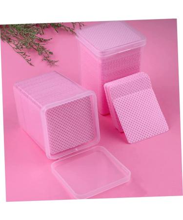 NOLITOY 800 Pcs Lint-Free Nail & Towel Glue Wiping Pads for Eyelash Extensions | Pure Cotton | Anti-Clogging Nail Polish Remover Supplies - Buy Online on GoSupps.com