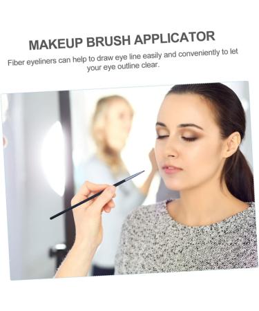 Outanaya 5pcs Fine Eyeliner Brush Eyeliner Fine Point Liner Brush for Eyes Gel Eyeliner Lip Gloss Fiber Black - Buy Online on GoSupps.com