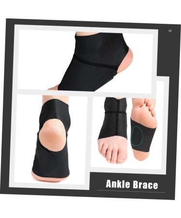 FRCOLOR Adjustable Pad Splint - Wear-resistant Foot Protector for Men & Women - Breathable Household Support Glove - 1 Pair Black - Buy Online on GoSupps.com