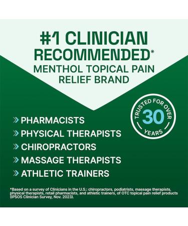 Biofreeze Menthol Pain Relieving Gel Colorless Gel 3 FL OZ Tube for Pain Relief Associated with Sore Muscles Arthritis Simple Backaches and Joint Pain (Packaging May Vary) - Buy Online on GoSupps.com