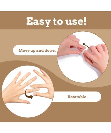 12-Piece Acupressure Ring Set: 6 Golden & 6 Silver Finger Massage Rings for Stress Relief & Pressure Reduction - Buy Online on GoSupps.com