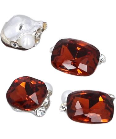 Nail Set Crystal Nail Accessories Set Bling Shiny Nail Art Decor with Endless Versatility and Trend Choices Suitable for Beauty Salon (06) - Buy Online on GoSupps.com