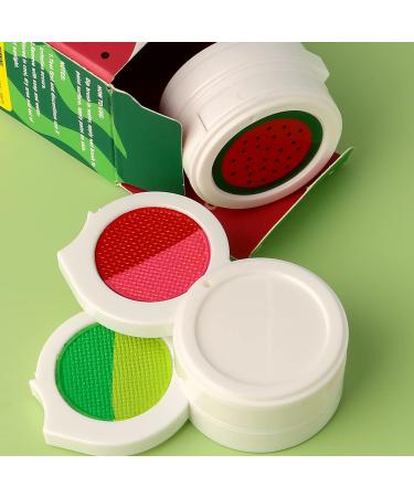 Bowitzki Water Activated Eyeliner Palette - Fruit Series (Watermelon) | Smudge Proof Face Paint Kit - Buy Online on GoSupps.com