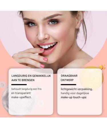 Face Blush Blush Makeup for the Cheeks Shiny Highly Pigmented Cosmetics Long Lasting Beauty Products for All Skin Tones for Highlight and Contour Light Pink - Buy Online on GoSupps.com