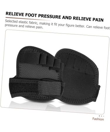 FRCOLOR Five Finger Half Socks for Women | Cotton Seamless Forefoot Pads for High Heels | Dressy Toe Covers | Comfortable Eversion Sbr - Black - Buy Online on GoSupps.com