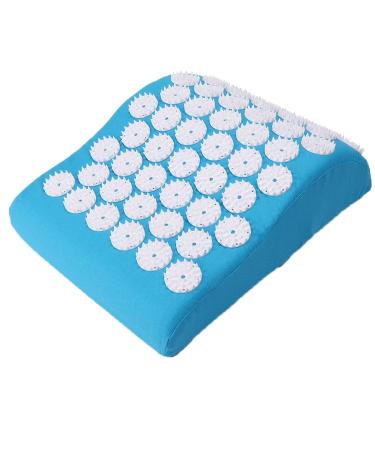 Acupressure Pillow Safe Acupressure Massage Pillow Improve Fatigue for Home Sleep Keep Healthy(Blue)