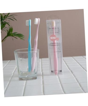 Gleavi Bamboo Toothbrush Set - 4 Extra Soft Travel Brushes for Sensitive Teeth Care | Eco-Friendly Oral Hygiene Accessories for Adults & Pregnant Women - Buy Online on GoSupps.com