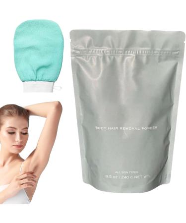 Wax Powder Hair Removal Shaving Powders Sensitive Skin Hair Removal Cream Pubic Hair Facial Chest Armpits Legs Men Women Smooth Result - Buy Online on GoSupps.com