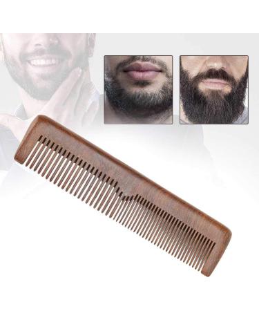 Comb For Men Portable Men's Beard Comb Sandalwood Anti Static Beard Mustache Hair Styling Comb - Buy Online on GoSupps.com