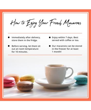 Le Parfait Paris Garden Bloom French Macarons - Gift Box of 12 Assorted Macaroons for Baby Shower, Birthdays, Mothers Day, Anniversary - Gourmet Desserts Snack Box - Baked Pack of 12 - Buy Online on GoSupps.com