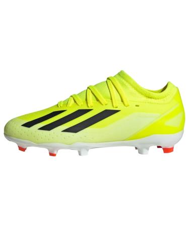 adidas Unisex Kinder X Crazyfast.3 Sneaker 37 1/3 EU Team Solar Yellow 2 Core Black Ftwr White