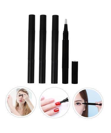 Beavorty 4pcs Nail & Lip Gloss Applicator Set - Travel-Friendly Empty Cosmetic Tubes for Eyelash Growth & Nail Polish - Buy Online on GoSupps.com