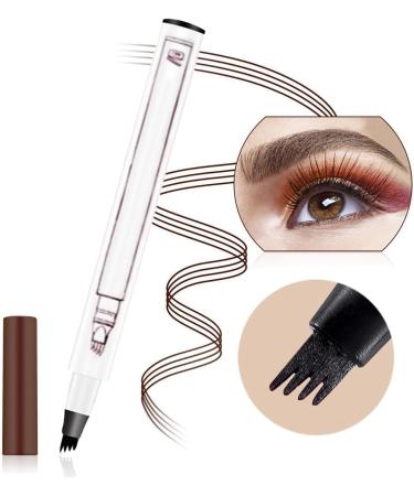 3D Magic Microblading Eyebrow Pencil - 2024 NEW Waterproof Brow Pencil with Micro-Fork Tip Upgrade Fine Stroke Eyebrow Pen Makeup Eyebrow Pencil (Light Brown) - Buy Online on GoSupps.com