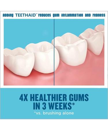2023 TeethAid Munity Rinse - Natural Peppermint Brightening Toothpaste Foam for Balcony Removal & Tooth Wheels (1 Piece) | International Shipping Available - Buy Online on GoSupps.com