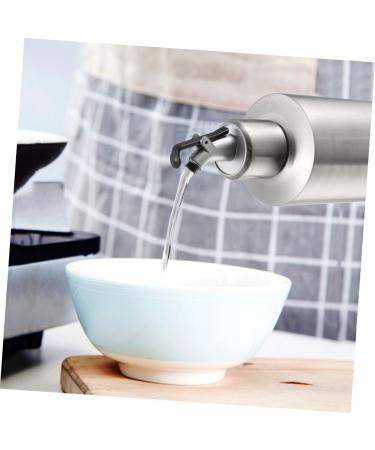 Zerodeko Condiment Container Kitchen Oil Dispenser 1pc Stainless Steel Oil Pot Oil Bottle Seal Olive Oil Bottle Condiment Sealing Container - Buy Online on GoSupps.com