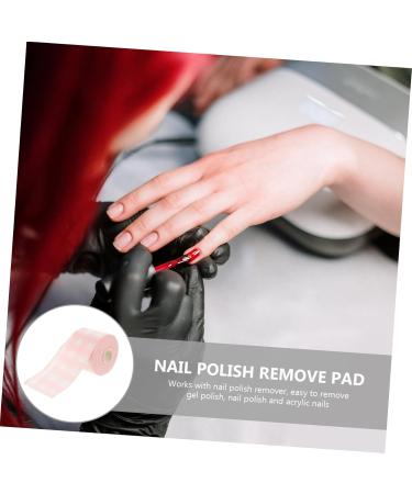 DRESSOOS 1 Roll manicure tools Nail Polish Cleaning Pads Cotton Nail Polish Pads nail cleansing pad pure cotton 13x13x11cm Pink - Buy Online on GoSupps.com