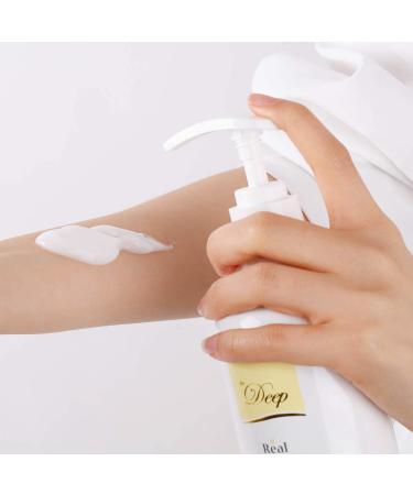 Dr. Deep Real Body Lotion 10.6 fl. oz | Natural Moisturizing Cream for Dry & Cracked Skin | Intensive Repair Body Lotion | Best Dry Skin Cream for Soothing Hydration - Buy Online on GoSupps.com