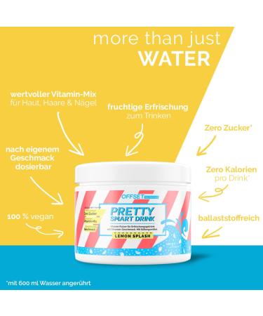 Vitamin Powder for Water - Refreshing Lemon Taste | 12 Vitamins & Minerals | Zero Sugar & Calories | Vegan | Offset Nutrition  - Buy Online on GoSupps.com