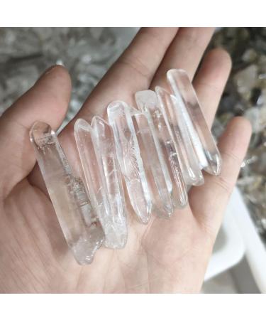 7pcs Natural Stone Crystal Specimen Clear Quartz Crystals Stones Health Stone Decoration Home Goods - Buy Online on GoSupps.com