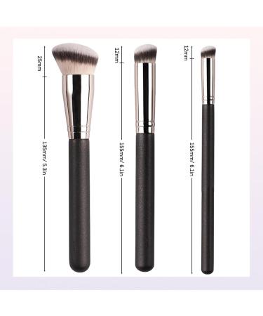 Premium Beauty Brush Set - 101 Foundation & A506 Concealer Brush for Flawless Makeup - International Shipping Available - Buy Online on GoSupps.com