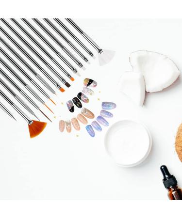 Minkissy 1 Set Nail Art Brush Set Nail Art Tools Wear-resistant Nail Pens Wear-resistant Nail Tools Pro Tools Professional Dotting Tools Manicure Tools Major Plastic Light Pen - Buy Online on GoSupps.com