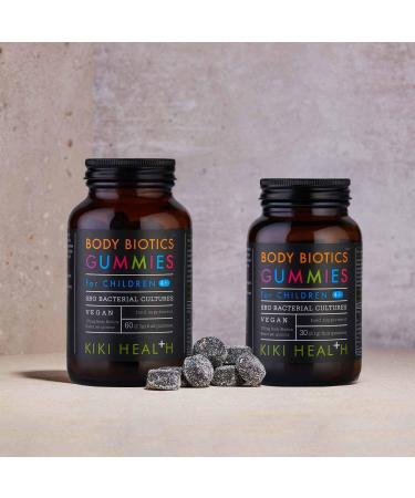 KIKI Health Body Biotics Gummies for Kids 4+ 30 Gummies SBO probiotics Made with real fruit No added sugars or sweeteners - Buy Online on GoSupps.com