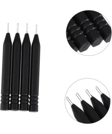 Duct Cleaning Tools Set - Headphone & Hearing Amplifier Maintenance Kit | Metal Black | 4pcs - Buy Online on GoSupps.com