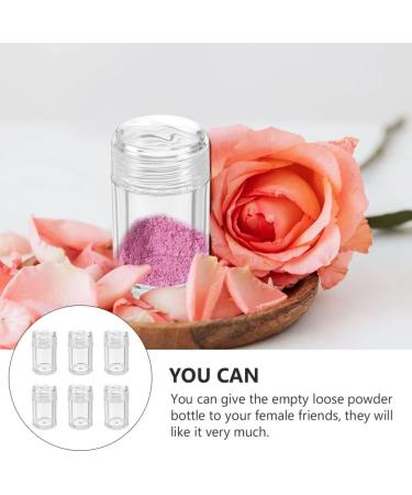 Beavorty Open-Hole Bottle 6pcs Jar Loose Cosmetics As Facial Empty for Tool Ing and Sample Plastic Bottles Traveling Sub - Buy Online on GoSupps.com