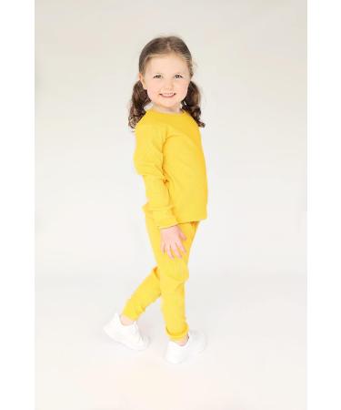 20 Colours Ribbed Pyjama for Boys and Girls | Unisex Baby & Adult Loungewear | Mustard Pyjamas 1-2 Years - Buy Online on GoSupps.com