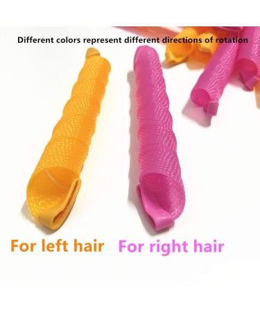 EQARD Heatless Hair Curlers Kit - No Heat Spiral Curls Rollers (36 Pack) for DIY Home Salon Styling - Buy Online on GoSupps.com
