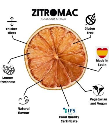 ZITROMAC Dehydrated lime for cocktails Dry fruits without sugar for cocktails decoration confectionery Christmas Drinks Dried lime slice natural 100 no additives just fruit Small jar 60 gr Small jar - Buy Online on GoSupps.com