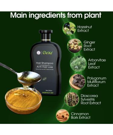 Hair Growth Shampoo Anti-Hair Loss Shampoo Shampoo for Thinning Hair and Hair Loss- Potent Natural Organic Ingredients - Repair Damaged Scalp - For All Hair Types Men & Women Hair Loss Shampoo - Buy Online on GoSupps.com