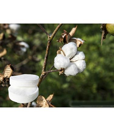 Uonlytech 200 Pcs Premium Cotton Rounds | Makeup Remover Wipes & Facial Pads | Soft Gentle & Hypoallergenic - Buy Online on GoSupps.com