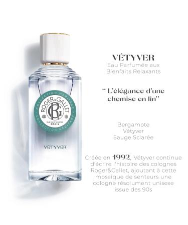 Roger & Gallet V tyver Scented Water 100ml - Luxury Fragrance for Men | Buy Online Internationally - Buy Online on GoSupps.com