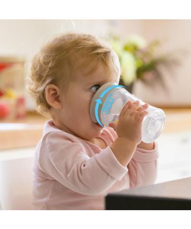 Nuk Magic Cup & Mini Magic Cup Duo-Set | Leak-Proof BPA-Free | 360 Drinking Rim | Ideal for 6-8 Months | 160ml & 230ml | Mint Mouse (Turquoise) | International Shipping Available - Buy Online on GoSupps.com