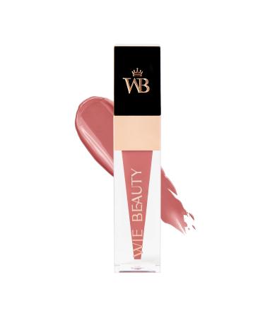 Liquid Matte Lipstick - Saturdate Peachy Pink Nude | Vegan Smudge Proof Hydrating & High Pigmentation - Buy Online on GoSupps.com